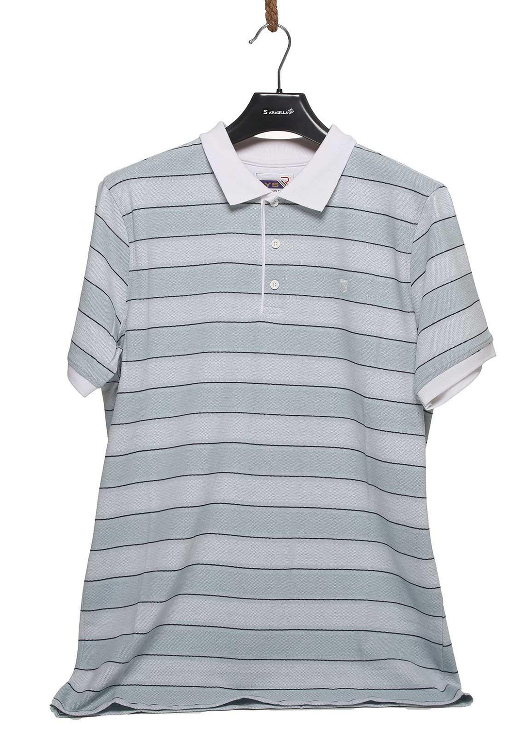 Sanaulla Exclusive Range Cotton Casual T-Shirts for Mens - D-5216 Green