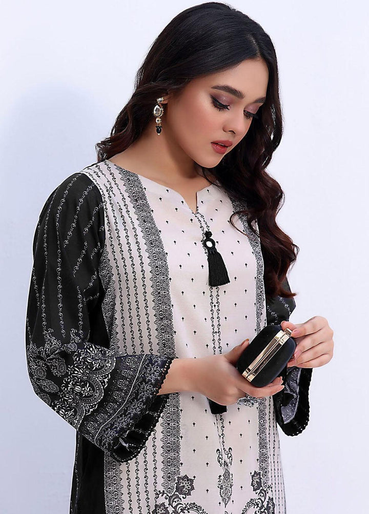 Meraki By Khas Printed Lawn Suits Unstitched 2 Piece KHS23M RKT-1903 - Summer Collection