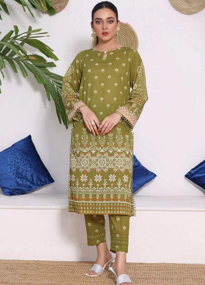 Meraki By Khas Printed Lawn Suits Unstitched 2 Piece KHS23M RKT-1904 - Summer Collection