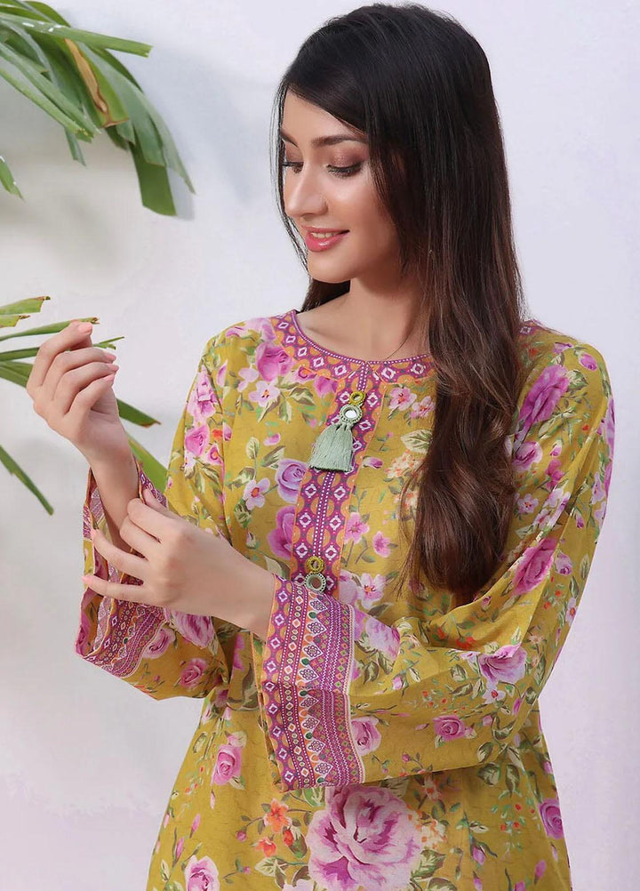 Meraki By Khas Printed Lawn Suits Unstitched 2 Piece KHS23M RKT-1906 - Summer Collection