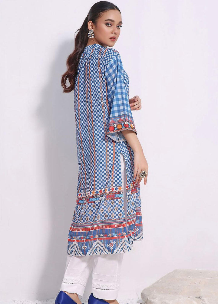 Meraki By Khas Printed Lawn  Unstitched Kurties KHS23M DR-1917 - Summer Collection