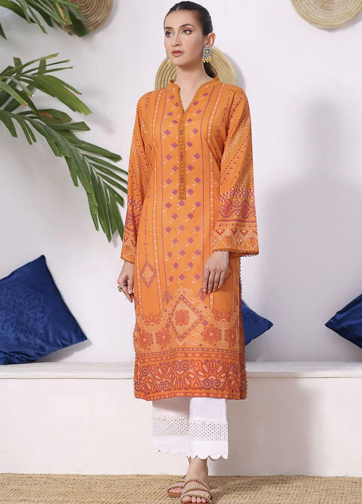 Meraki By Khas Printed Lawn  Unstitched Kurties KHS23M DR-1919 - Summer Collection
