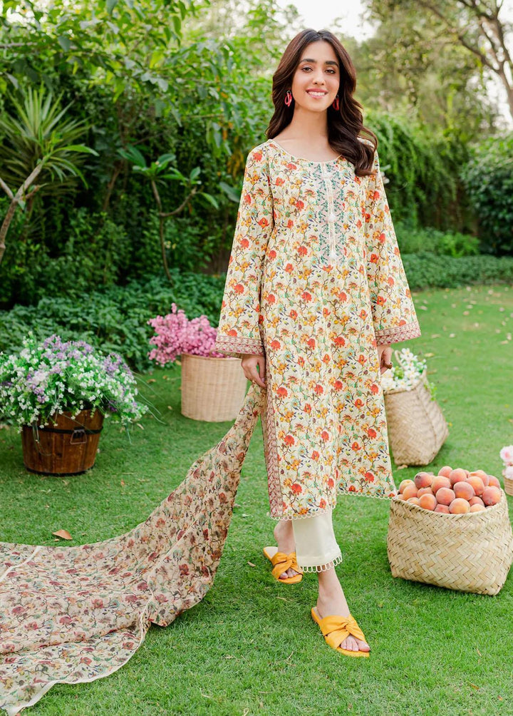 Naayas Pret Embroidered Lawn Shirt NS23M Floraze
