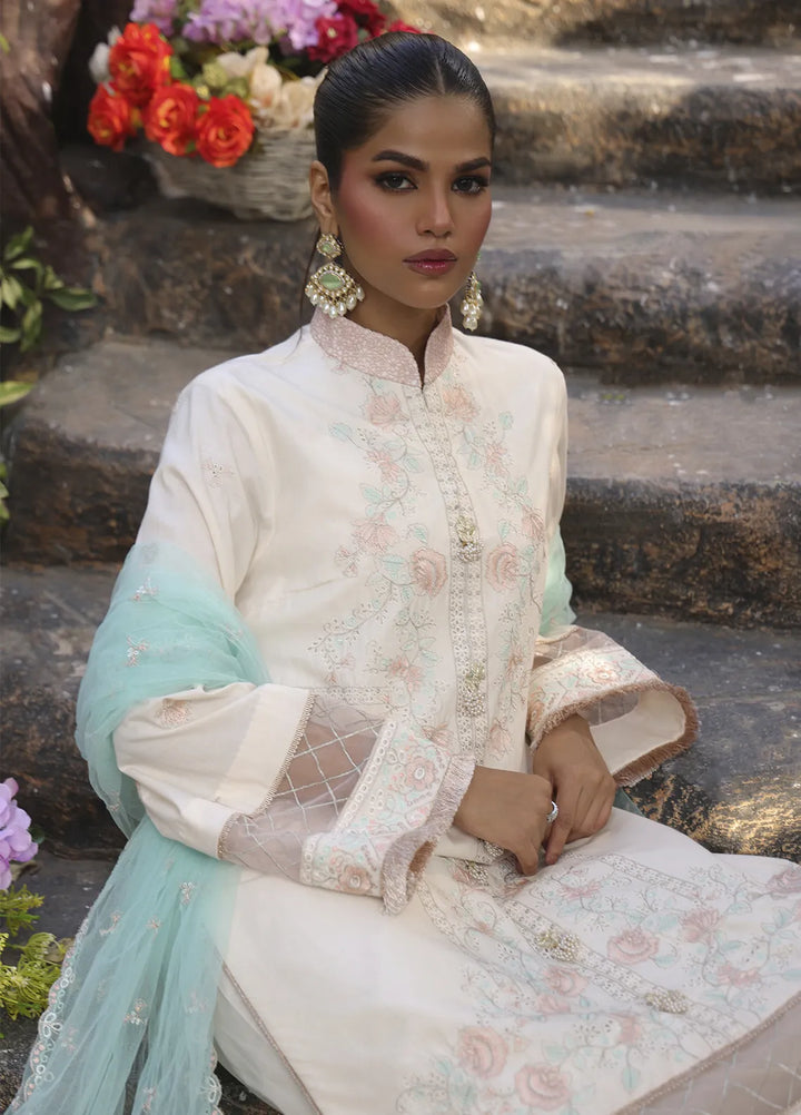 Mina by Salitex Embroidered Cambric Suits Unstitched 3 Piece SUNW24MI073UT - Fall Collection