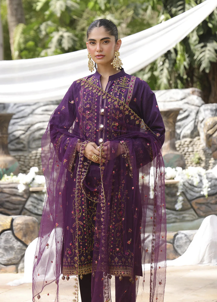 Mina by Salitex Embroidered Cambric Suits Unstitched 3 Piece SUNW24MI075UT - Fall Collection