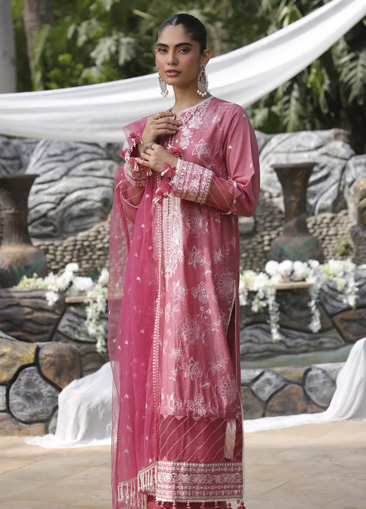 Mina by Salitex Embroidered Cambric Suits Unstitched 3 Piece SUNW24MI076UT - Fall Collection
