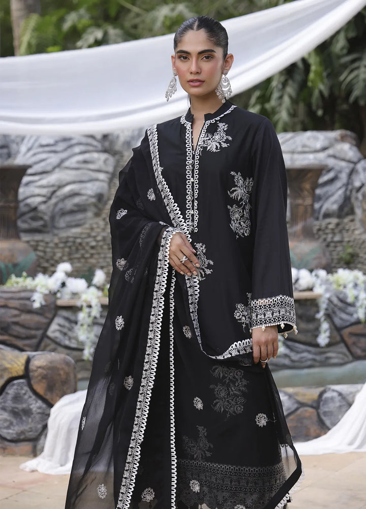 Mina by Salitex Embroidered Cambric Suits Unstitched 3 Piece SUNW24MI077UT - Fall Collection
