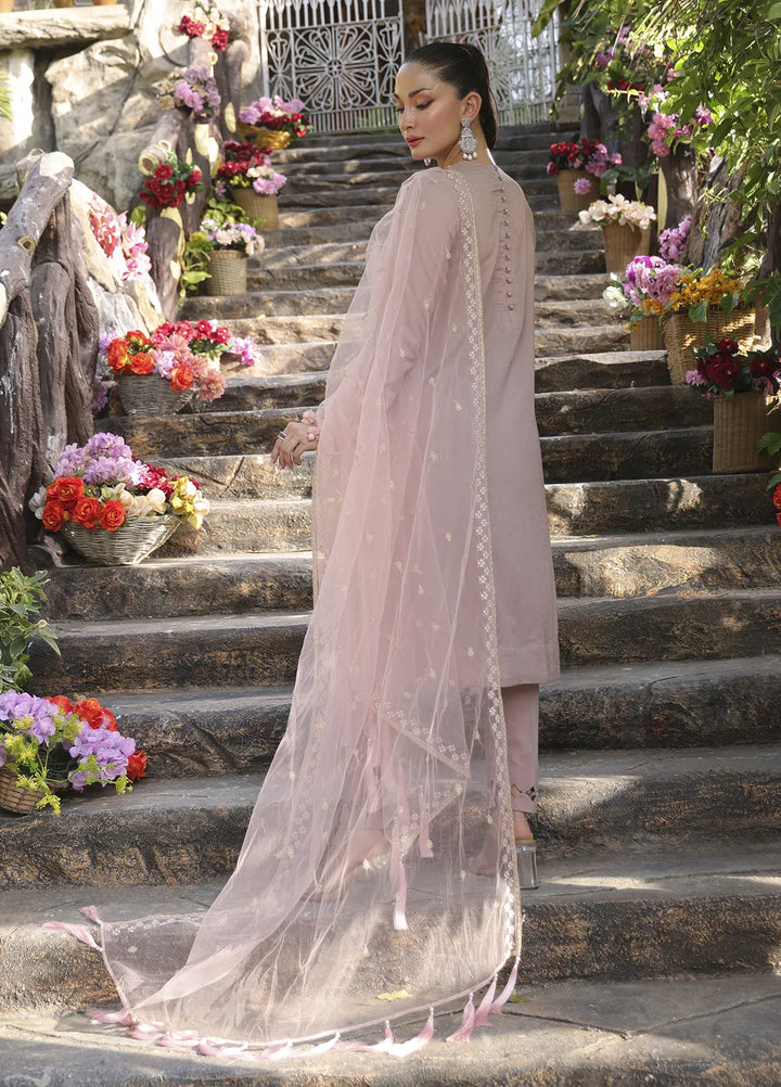 Mina by Salitex Embroidered Cambric Suits Unstitched 3 Piece SUNW24MI079UT - Fall Collection