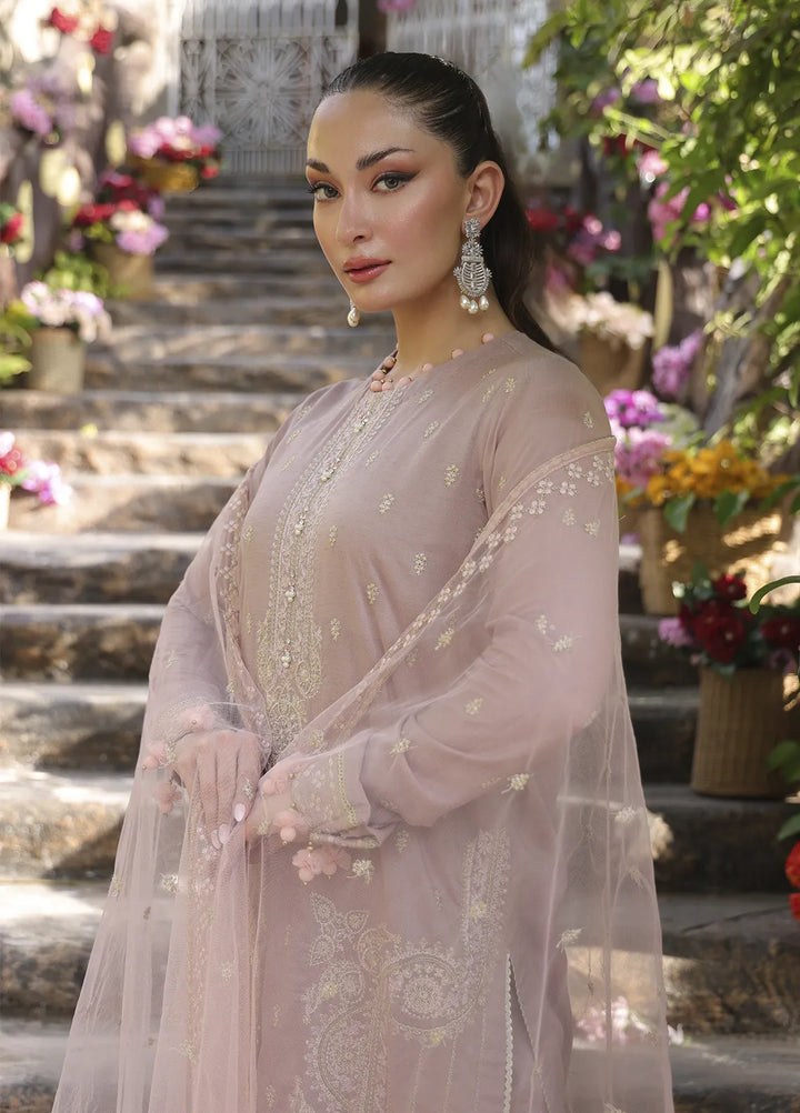 Mina by Salitex Embroidered Cambric Suits Unstitched 3 Piece SUNW24MI079UT - Fall Collection