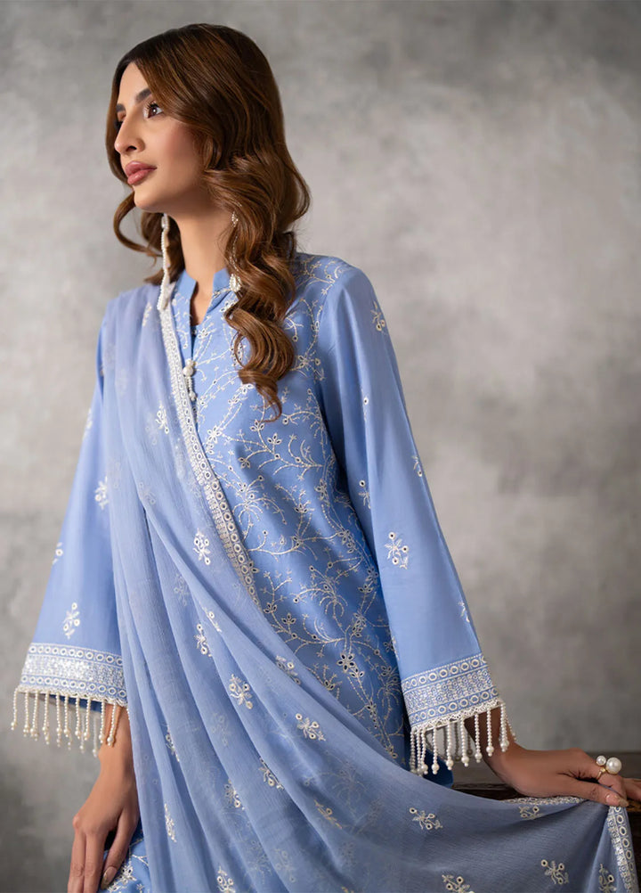 Mina Jan by Salitex Embroidered Lawn Suits Unstitched 3 Piece SUNS24MI063UT - Summer Collection