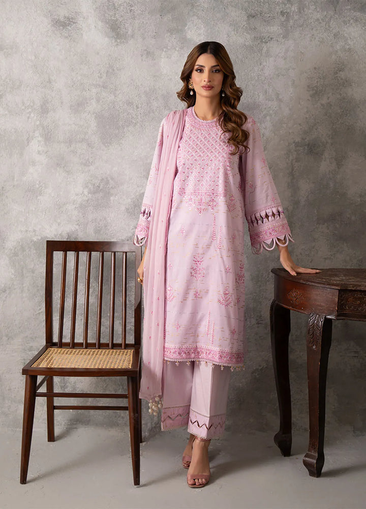 Mina Jan by Salitex Embroidered Lawn Suits Unstitched 3 Piece SUNS24MI067UT - Summer Collection