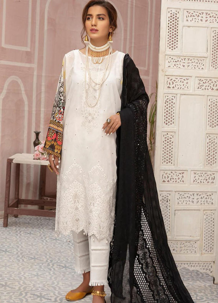 Mina Naqsh by Riaz Arts Embroidered Swiss Suits Unstitched 3 Piece RA21MN SL-05 - Summer Collection