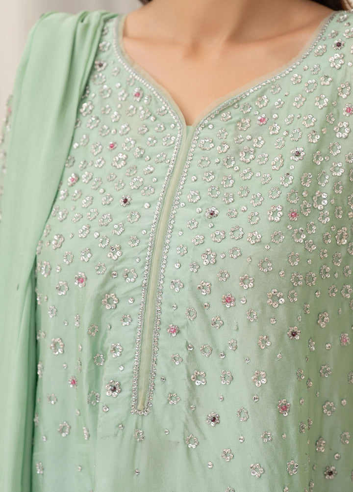 Minha by Miras Pret Embroidered Silk 3 Piece Elva