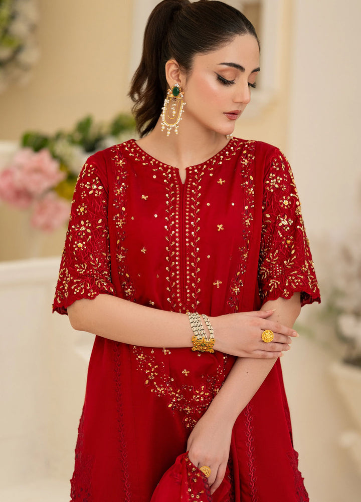 Minha by Miras Pret Embroidered Silk 3 Piece Kire