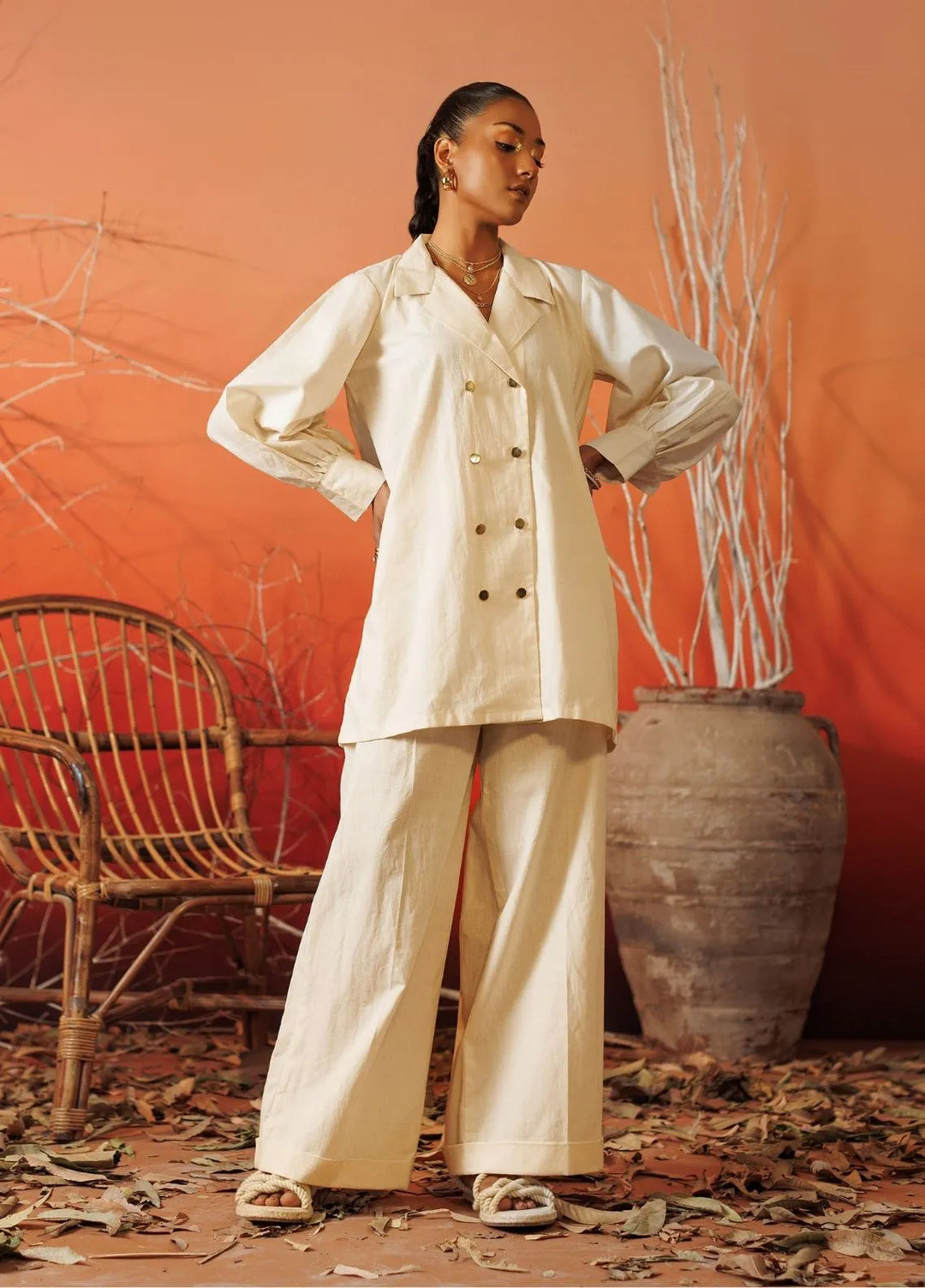 Minutiae Pret Printed Cotton 2 Piece Suit Ceres