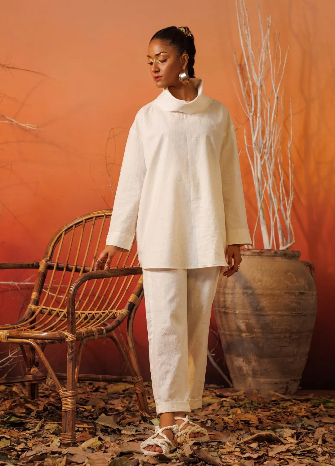 Minutiae Pret Printed Cotton 2 Piece Suit Gaia