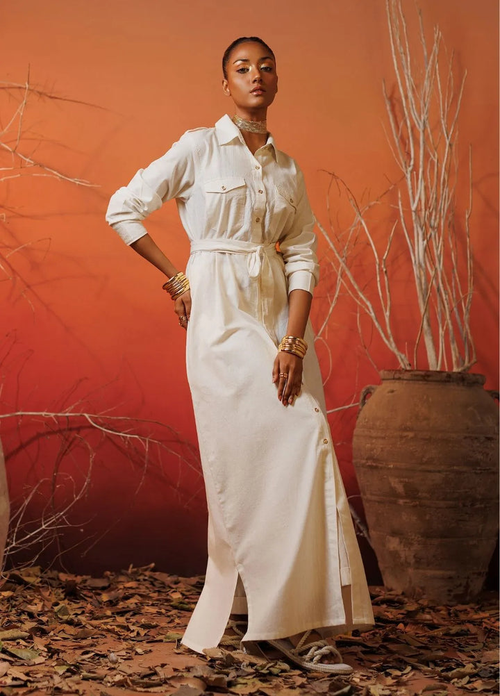 Minutiae Pret Printed Cotton Shirt Selene