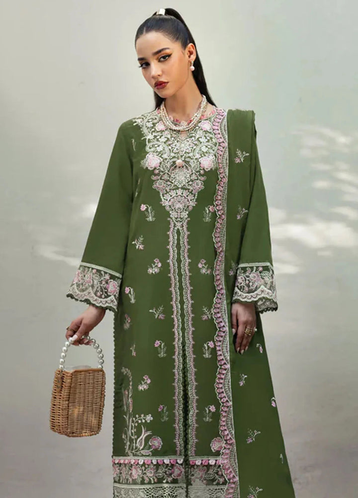 Miraal By Aabyaan Embroidered Chikankari Suit Unstitched 3 Piece ABY24M AV-01 Minah - Winter Collection