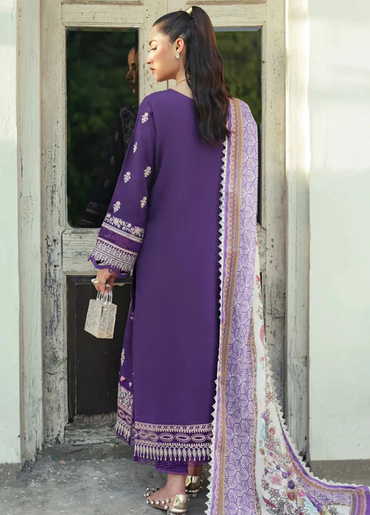 Miraal By Aabyaan Embroidered Chikankari Suit Unstitched 3 Piece ABY24M AV-02 Aymeen - Winter Collection