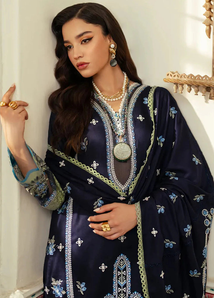 Miraal By Aabyaan Embroidered Chikankari Suit Unstitched 3 Piece ABY24M AV-03 Siran - Winter Collection