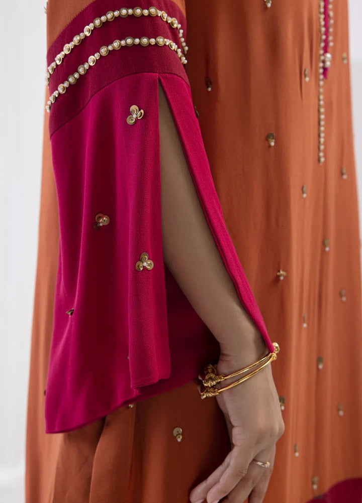 Miras Pret Embroidered Georgette 3 Piece Rhea