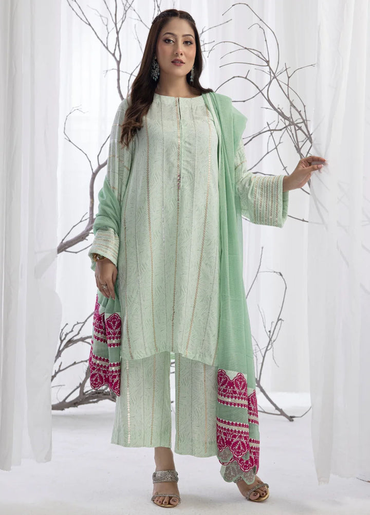Miras Pret Embroidered Georgette 3 Piece Sybil