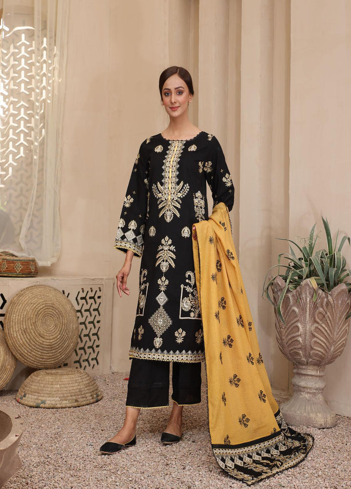 Mirha by Humdum Embroidered Lawn Suits Unstitched 3 Piece HD22M 01 - Summer Collection