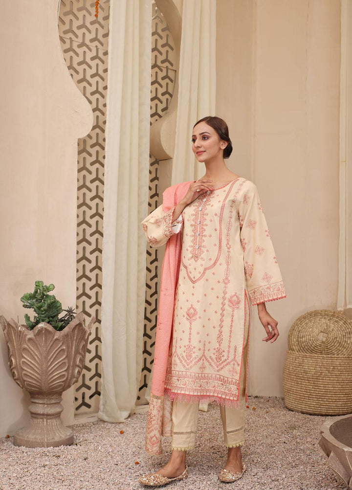 Mirha by Humdum Embroidered Lawn Suits Unstitched 3 Piece HD22M 03 - Summer Collection