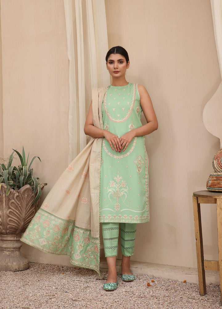 Mirha by Humdum Embroidered Lawn Suits Unstitched 3 Piece HD22M 07 - Summer Collection