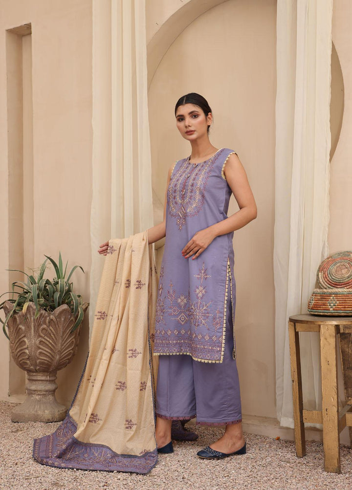 Mirha by Humdum Embroidered Lawn Suits Unstitched 3 Piece HD22M 08 - Summer Collection