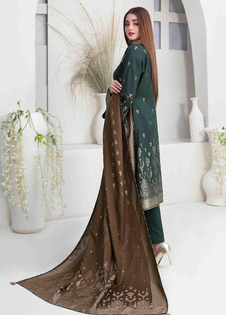 Mishel By Tawakkal Fabrics Embroidered Viscose Suits Unstitched 3 Piece TWF23M D-9645 - Winter Collection