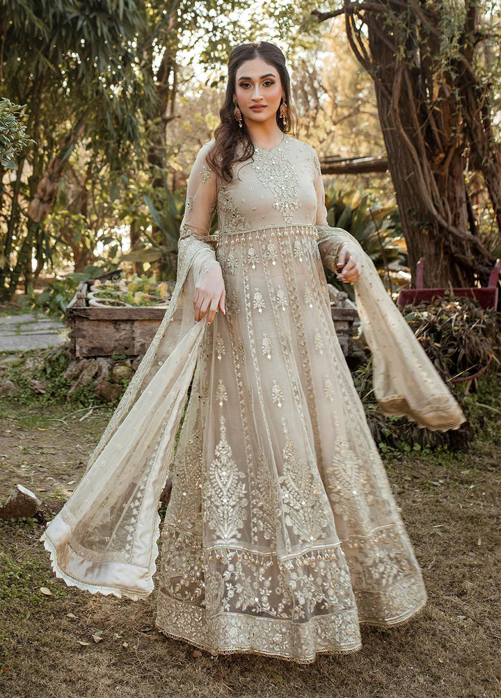 Misl-e-Barq By Malika Shahnaz Embroidered  Suits Unstitched 3 Piece MLS23MB 01 - Premium Collection