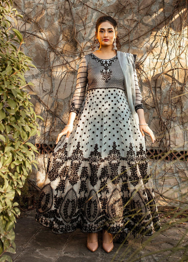 Misl-e-Barq By Malika Shahnaz Embroidered  Suits Unstitched 3 Piece MLS23MB 02 - Premium Collection