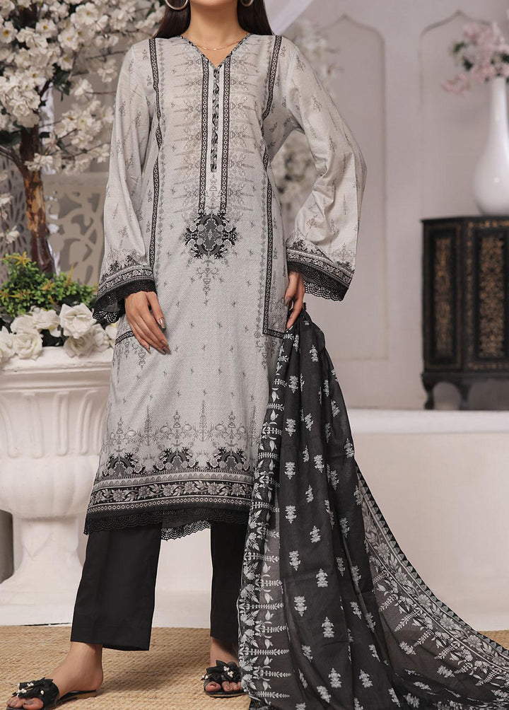 Misri By VS Textiles Printed Lawn Suits Unstitched 3 Piece VS23BS D-98 - Black Collection