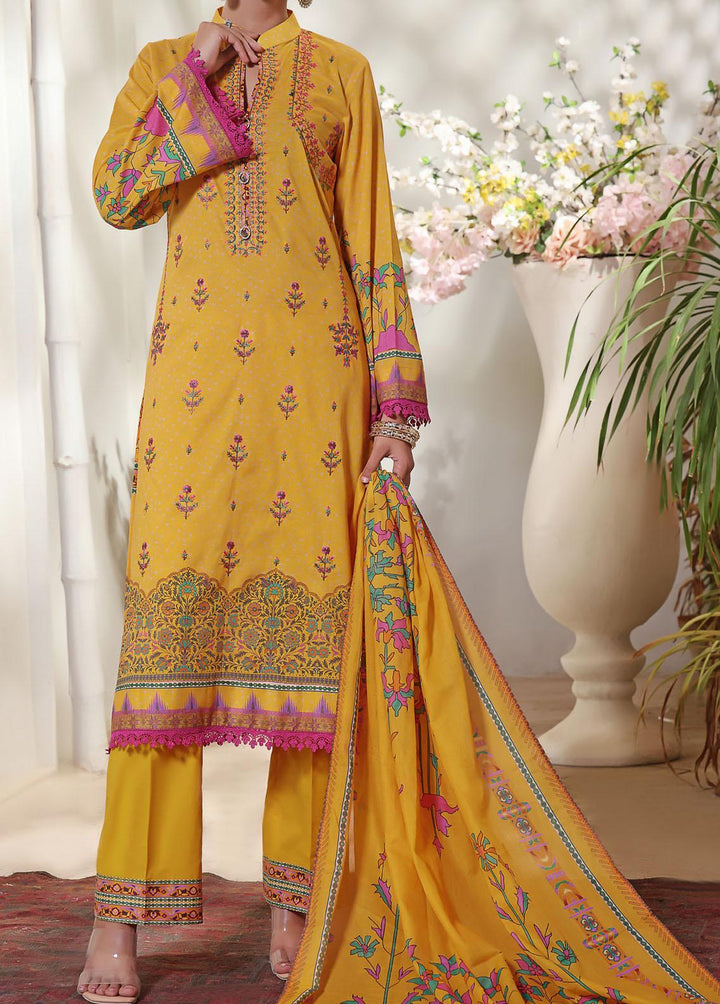 Misri By VS Textiles Embroidered Lawn Suits Unstitched 3 Piece VS23ME D-173 - Summer Collection