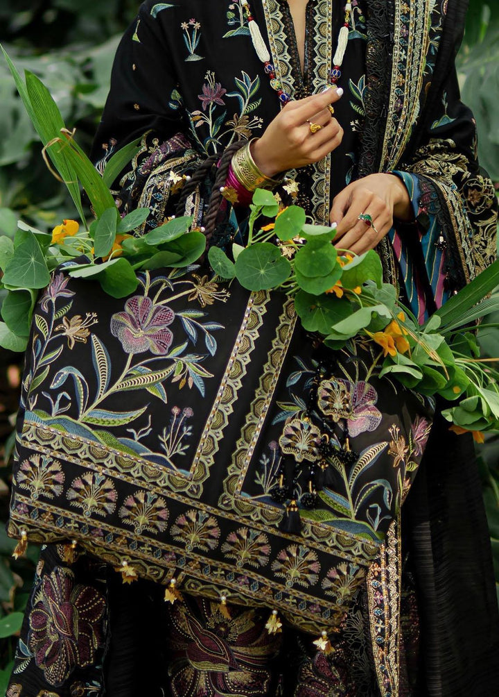 Baad-e-Nau Bahaar By MNR Embroidered Lawn Suits Unstitched 3 Piece MNR23BN Raat Ki Rani - Eid Collection