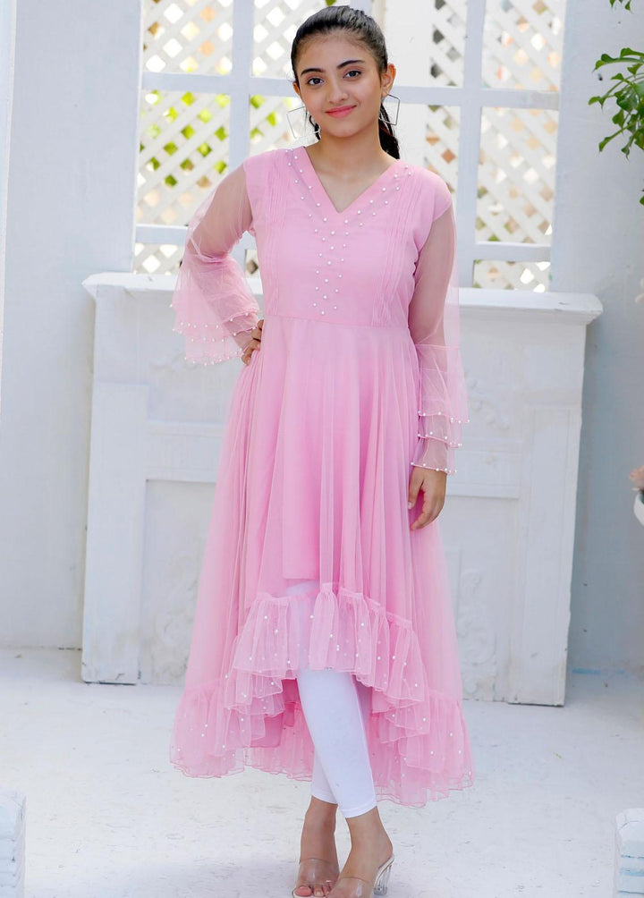 Modest Pret Western Wear Net Frock MD23F Denara