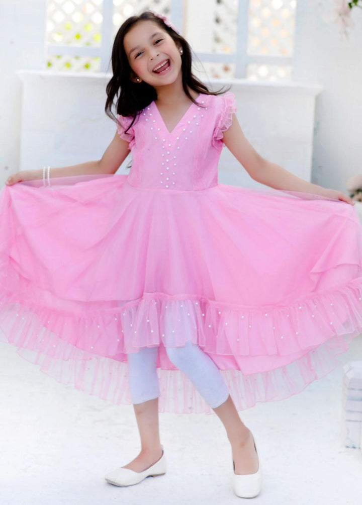 Modest Pret Western Wear Net Frock MD23F Ethel