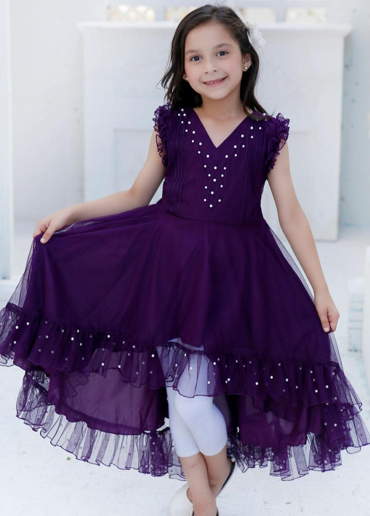 Modest Pret Western Wear Net Frock MD23F Kiana