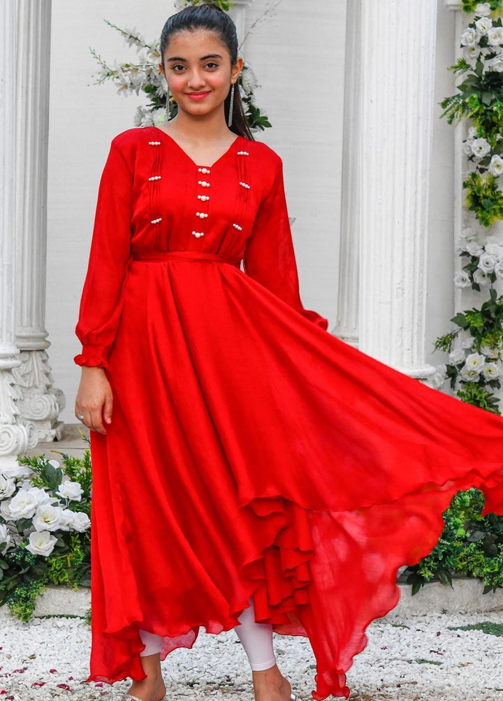Modest Pret Western Wear Silk Frock MD23F Maleia