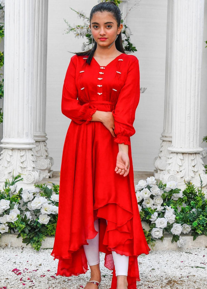 Modest Pret Western Wear Silk Frock MD23F Maleia