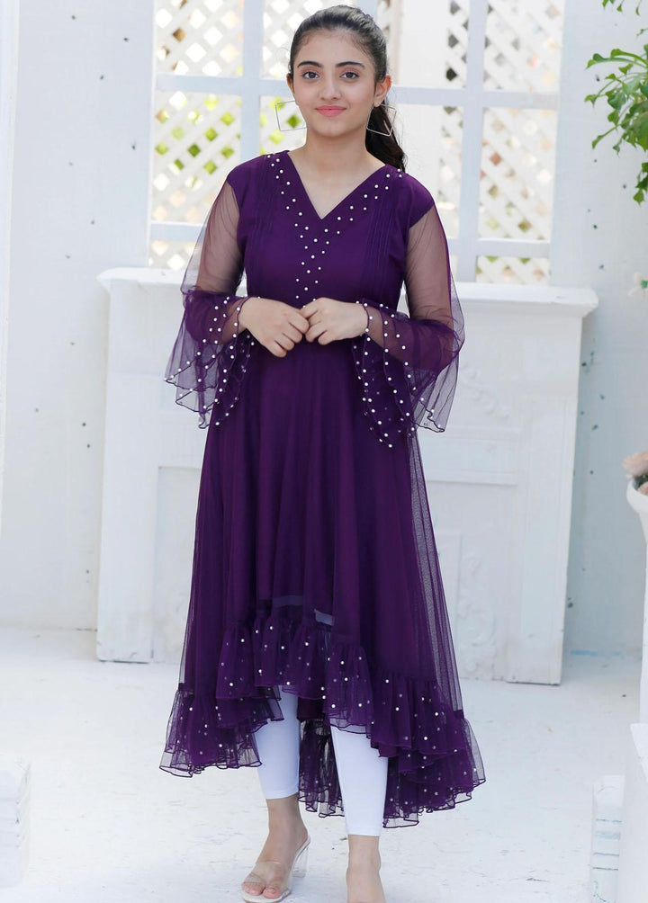 Modest Pret Western Wear Net Frock MD23F Nova