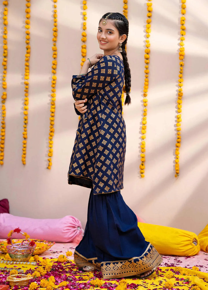 Modest Pret Embroidered Raw Silk 3 Piece Suit Neelum
