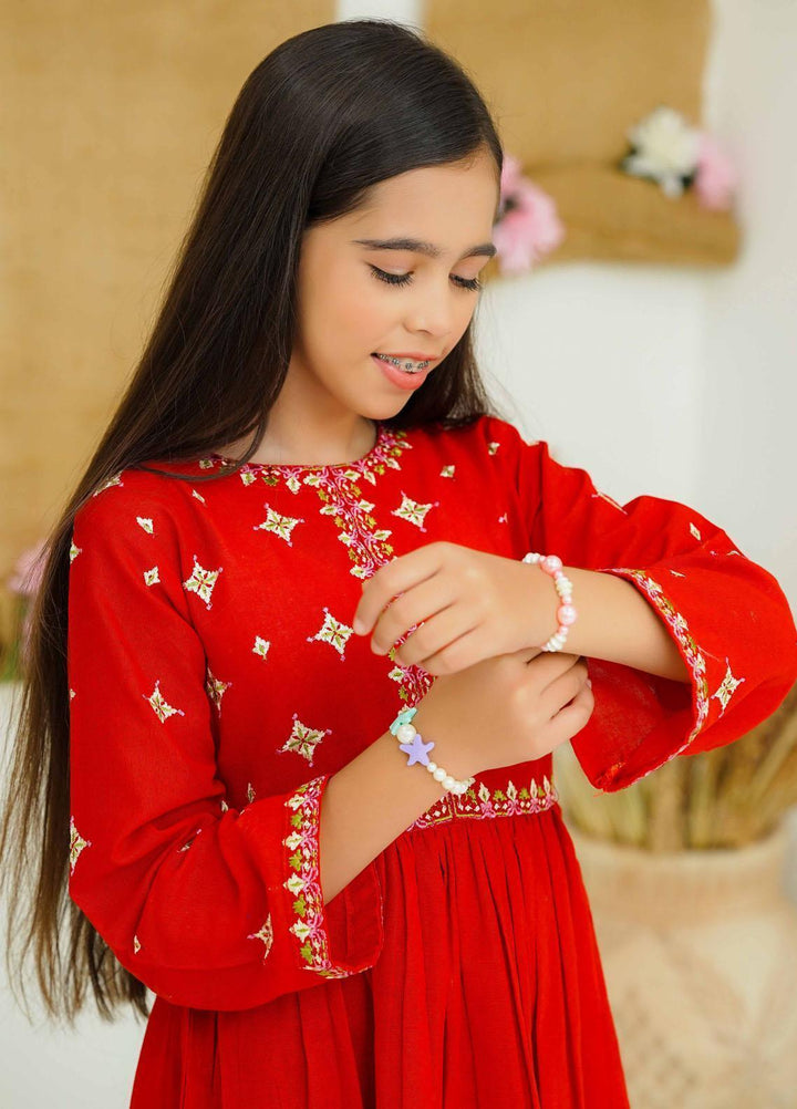 Modest Khaddar Casual 2 Piece Suit for Girls -  Embera