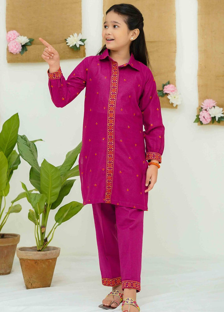 Modest Khaddar Casual 2 Piece Suit for Girls -  Lilithra