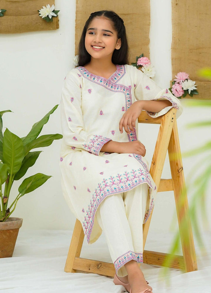 Modest Khaddar Casual 2 Piece Suit for Girls -  Mistara