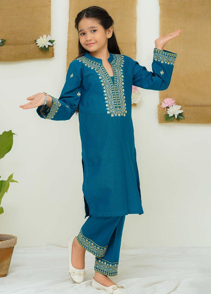 Modest Khaddar Casual 2 Piece Suit for Girls -  Serene