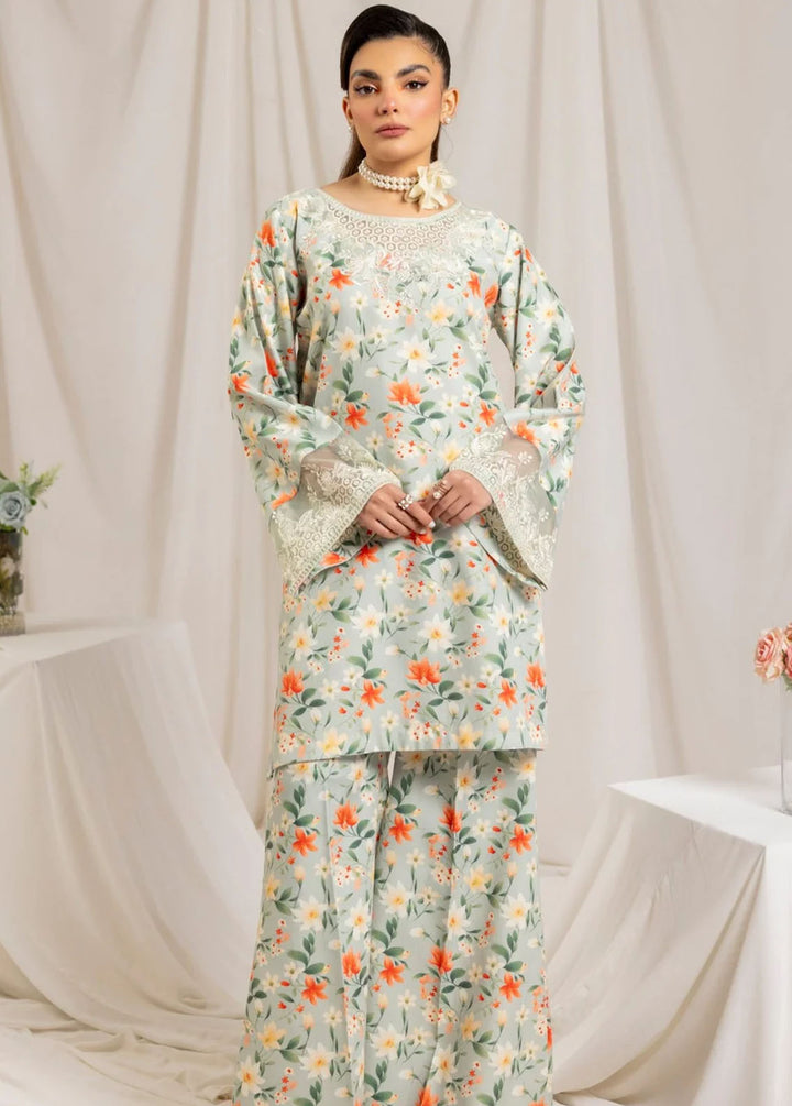 Mohagni Pret Embroidered Lawn 2 Piece Suit PLS-101