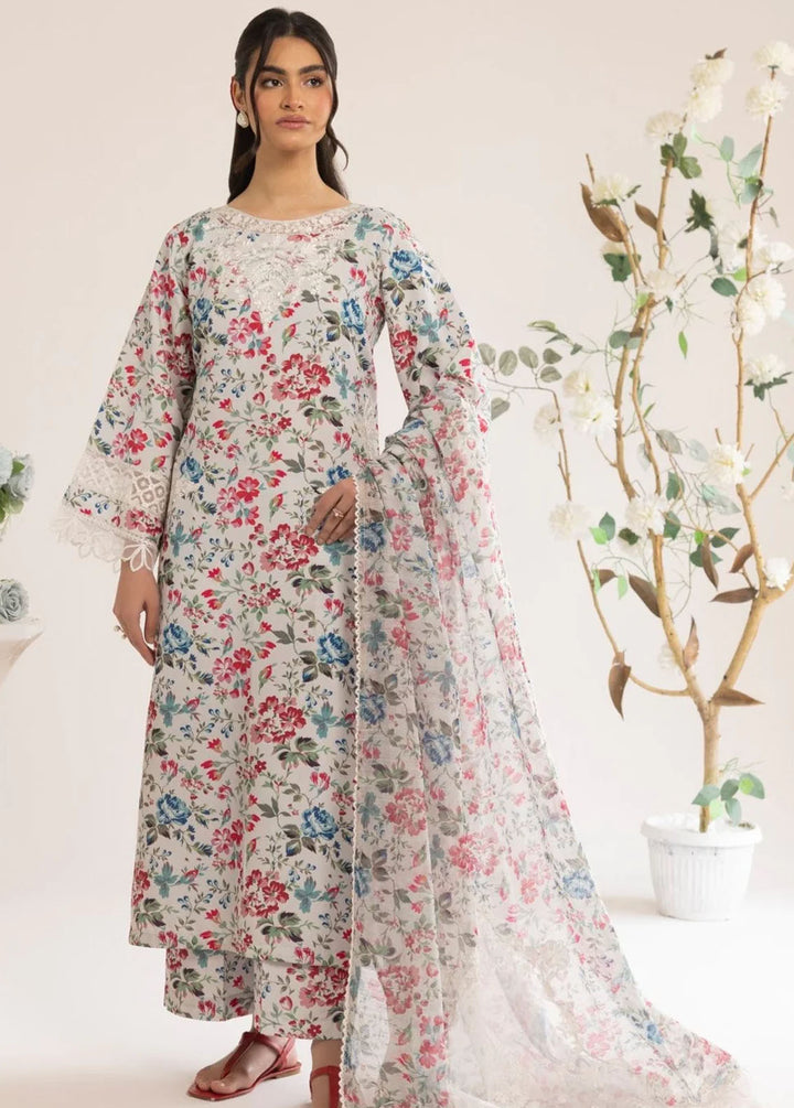 Mohagni Pret Embroidered Lawn 3 Piece Suit PLS-113