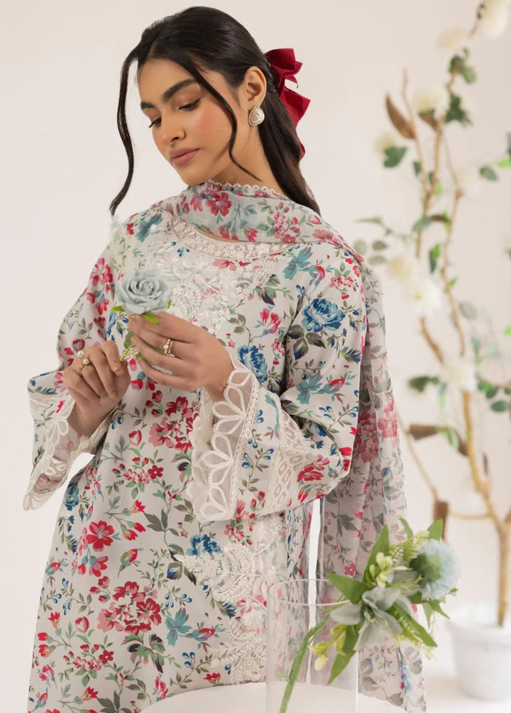 Mohagni Pret Embroidered Lawn 3 Piece Suit PLS-113